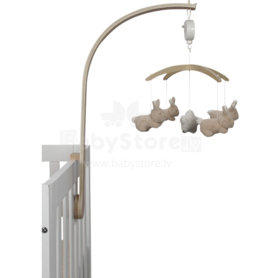 Little Dutch Wooden Musicale Mobile Art.LD8854 Baby Bunny