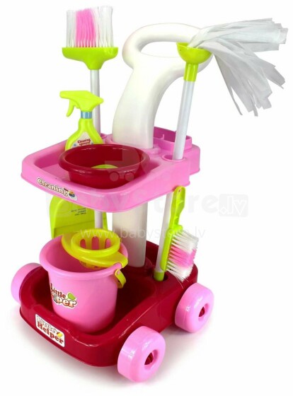 BabyMix Little Helper Cleaning Trolley Cart Art.46431 Bērnu uzkopšanas ratiņi