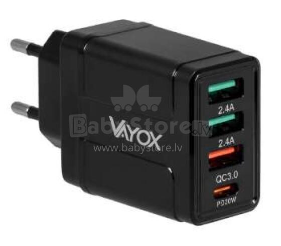 Ikonka USB 3.0+PD32W Art.KX4243 lādētājs