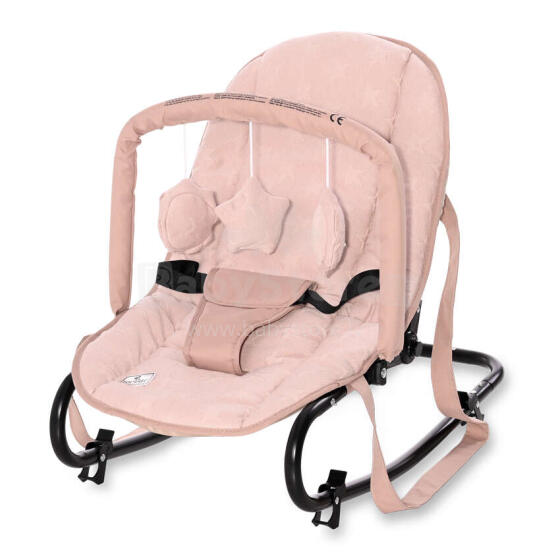 Lorelli Top Relax Eliza Luxe Art.10110162148 Cameo Rose Stars Šūpuļkrēsls