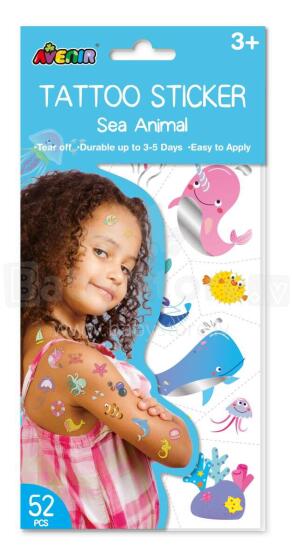 AVENIR Tattoo Sticker Sea Animal