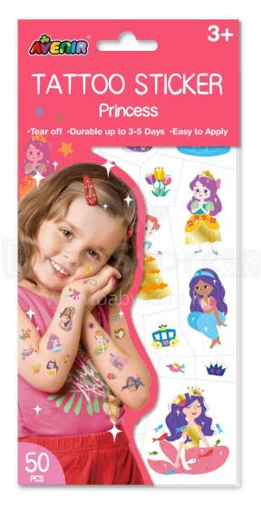 AVENIR Tattoo Sticker Princess
