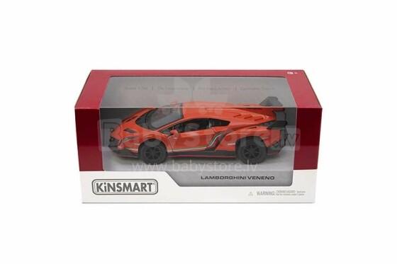 KINSMART Metallinen pienoismalli Lamborghini Veneno, 1:36