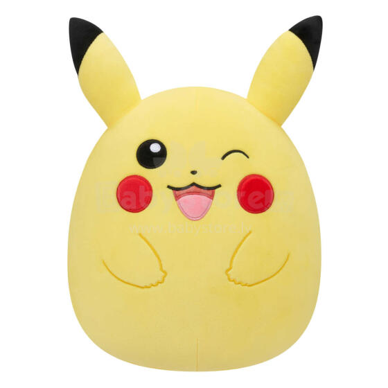 SQUISHMALLOWS Pokemon plīša rotaļlieta Winking Pikachu, 25 cm