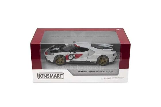 KINSMART Die-cast model 2017 Ford GT (Heritage Edition), scale 1:38