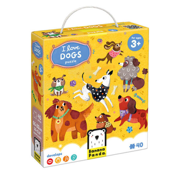Banana Panda I Love Dogs Art.49287