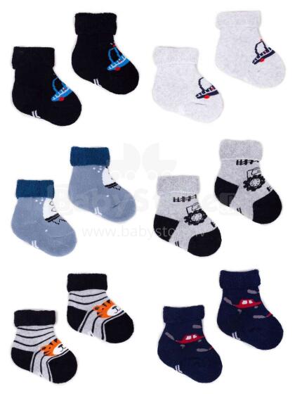 YOclub Art.SKF-002C Boy Zeķes frotē 3-6m