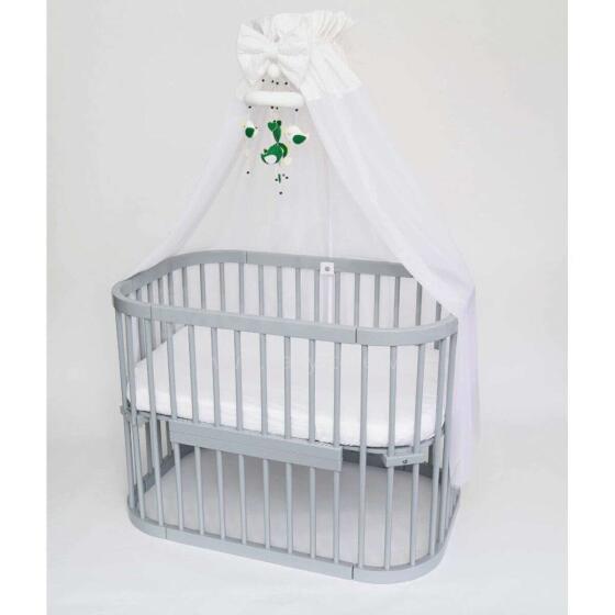 ComfortBaby Smart Trip 5 in 1 Art.00082003-GX Grey Apaļa Daudzfunkcionāla gulta 5 vienā
