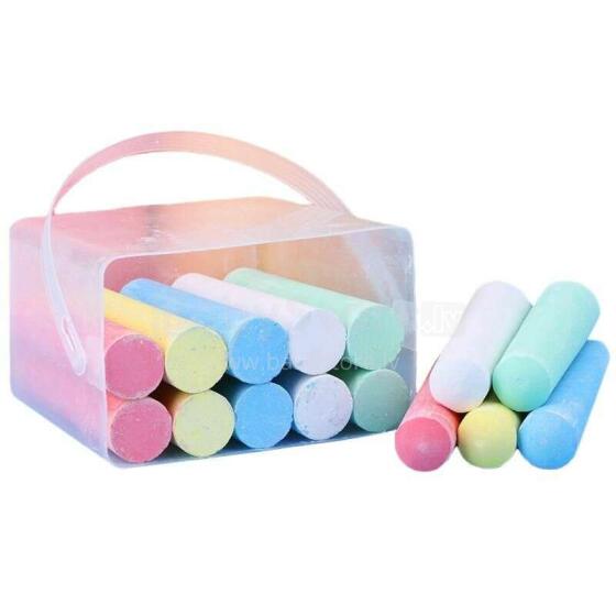 Sidewalk Chalk Art.8212050 Цветные классические мелки , 15 шт.