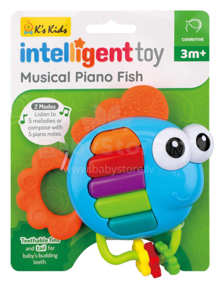 KSKIDS Musical toy Piano Fish