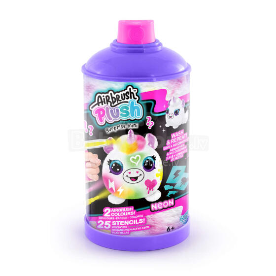 CANAL TOYS Airbrush Plush - Neona mini noslēpumainais komplekts