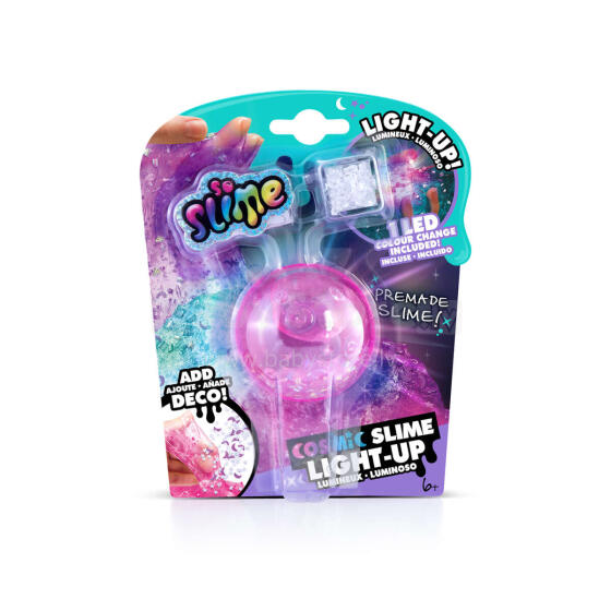CANAL TOYS Kosmiska veidošanas masa ar gaismiņu un kraukšķošu skaņu