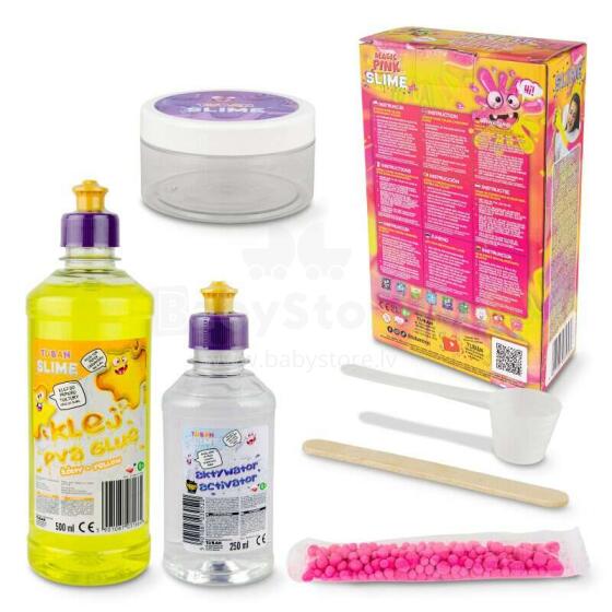 Tuban Magic Slime TU3569 Bолшебная слизь DIY Kit XL - Розовый