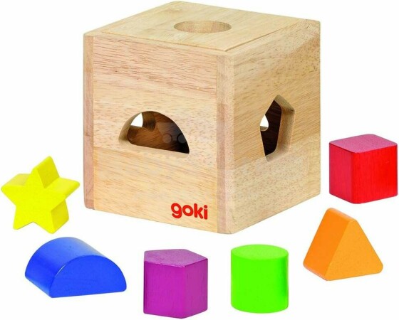 Goki Sort Box 2 Art.58628 Деревянный сортёр