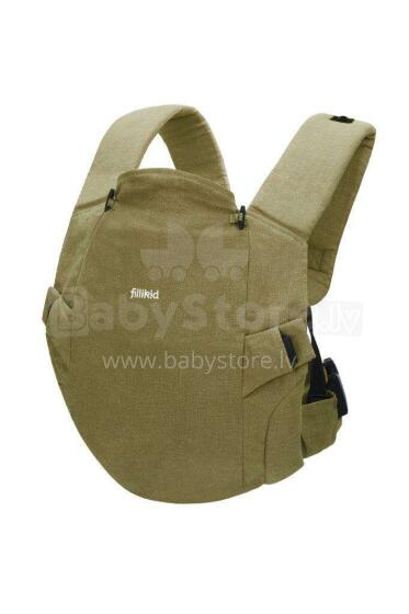 Fillikid Front Carrier Art.MC03-54 Green Сумка переноска кенгуру 2 в 1 ( 3,6 до 15 кг)