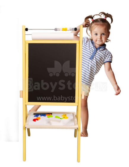 Ikonka Art.KX3826 Dry-erase chalkboard46x43x89 ashen