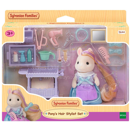 SYLVANIAN FAMILIES Poniju friziera komplekts