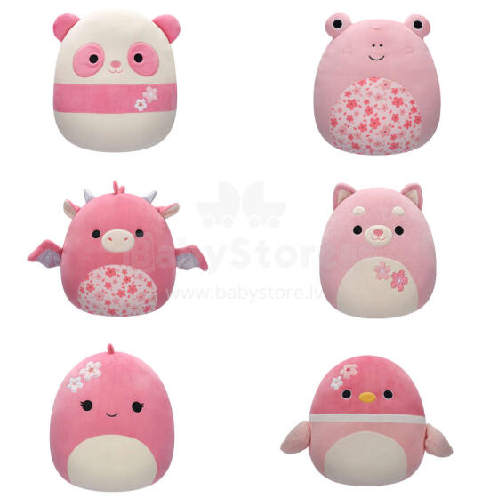 SQUISHMALLOWS Mīkstā rotaļlieta, Sakura sērija, 30 cm