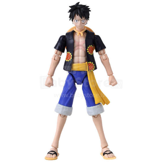 ANIME HEROES One Piece figūriņa ar aksesuāriem, 16 cm - Monkey D. Luffy (Dressrosa Version)