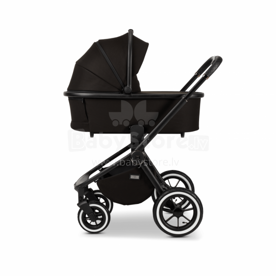 Moon Resea + 2/1 Art.158857 Black Matt Bērnu universālie kulbu/sporta ratiņi 2 vienā