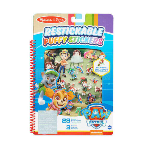 PAW PATROL Uzlīmju komplekts "Džungļi"