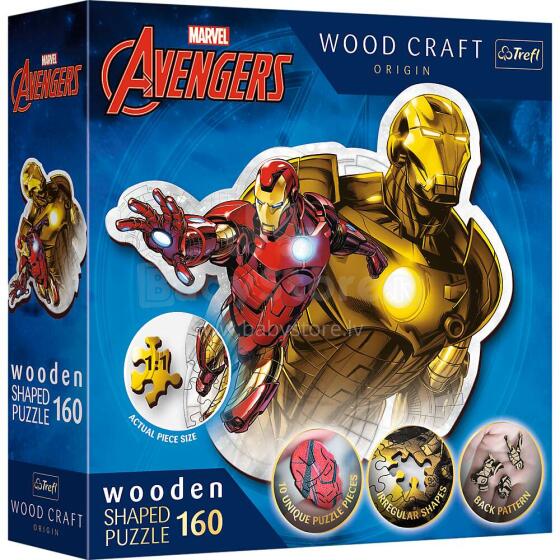TREFL AVENGERS Пазл из дерева Железный человек 160 шт.