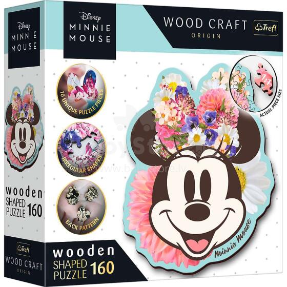 TREFL DISNEY Пазл из дерева Микки и Минни 160 шт.
