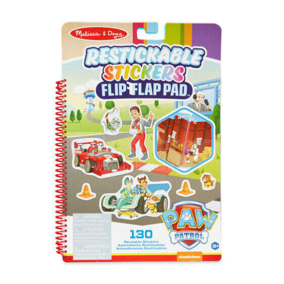 PAW PATROL Reusable Sticker Pad "Classic Missions"