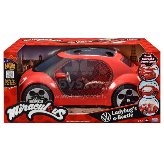 MIRACULOUS transportl?dzeklis Ladybug's E-Beetle, 50669