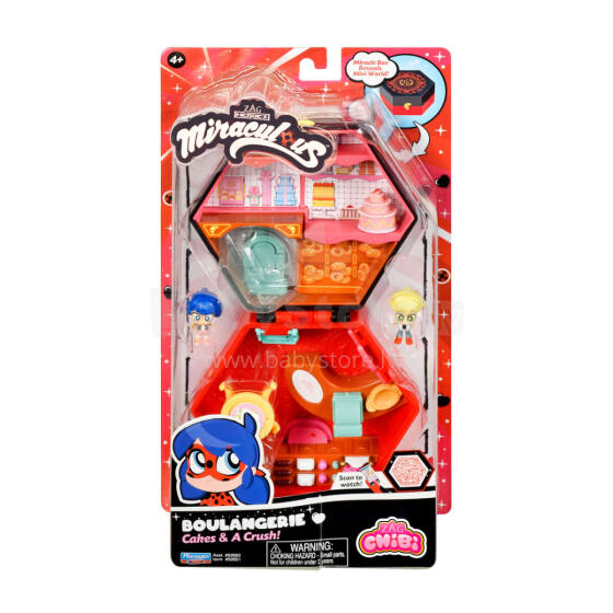 MIRACULOUS rota?u komplekts Chibi Mini Boulangerie, 50551