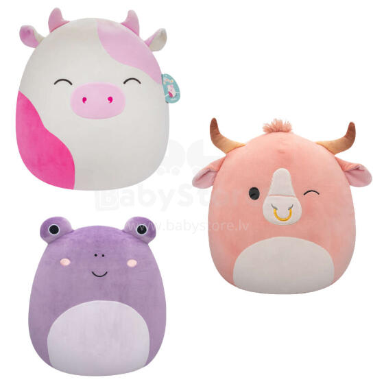 SQUISHMALLOWS W18 Plīša rotaļlieta, 40 cm