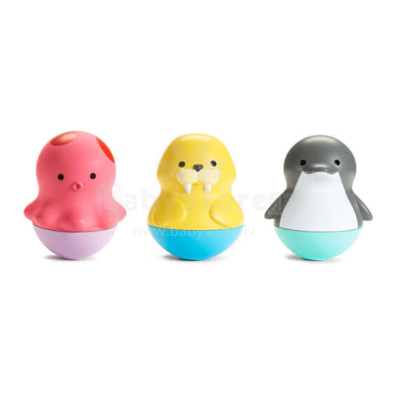 MUNCHKIN ūdens rotaļlieta, 3 gab., 6m+, Bath Bobbers, 90267
