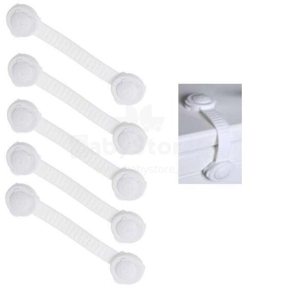 La bebe™ Accessories Art.KX6318 WC drošības ierīce lācītis balts 2 gab