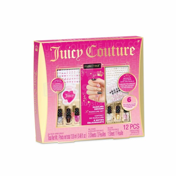 MAKE IT REAL Juicy Couture manikyyrisetti Dazzling Designs