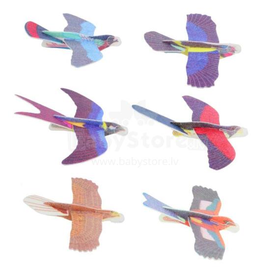 Keycraft Bird Gliders Art.GL07BD Polistirola 3D puzle Putni