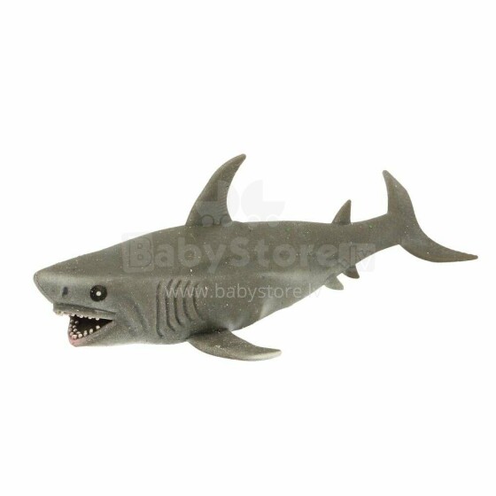 Keycraft Stretchy Great White Shark Art.CR111 Antistresa rotaļlieta Haizivs