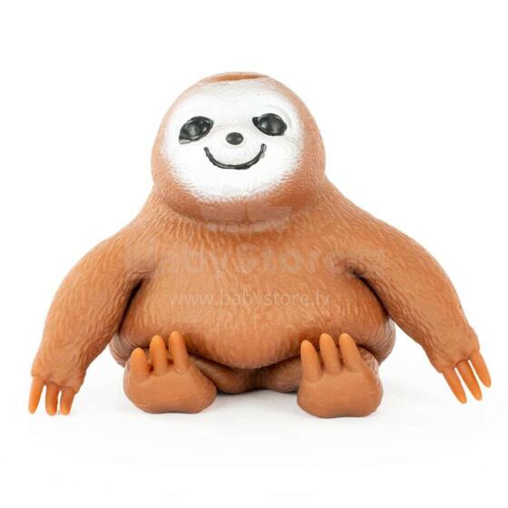 Keycraft Stretch 'N Smash Sloth Art.NV665 Мягкая каучуковая игрушка антистресс