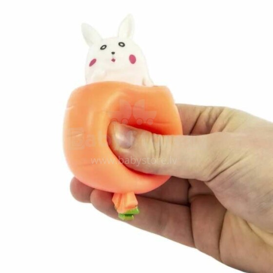 Keycraft Peek-A-Boo Bunny Art.NV580 Silikona antistresa rotaļlieta Zaķītis