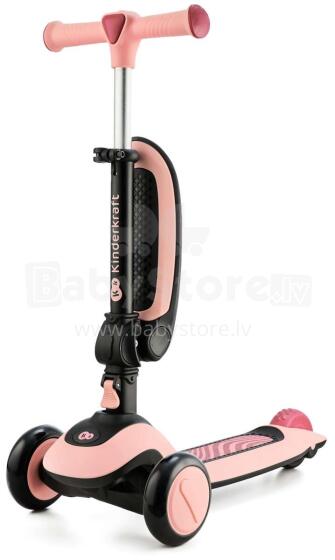 Kinderkraft  Halley Scooter Art.KRHALL00PNK0000 Rosa Pink Детский трёхколёсный самокат