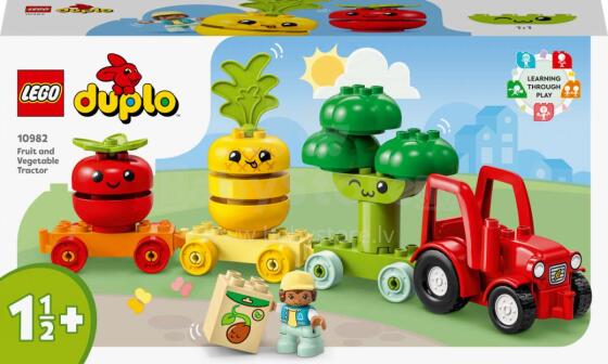 10982 LEGO® DUPLO My First Augļu un dārzeņu traktors