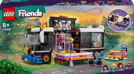 42619 LEGO® Friends Popzvaigžņu Mūzikas Tūres Autobuss