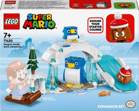 71430 LEGO®  Super Mario Penguin Ģimenes Sniega Piedzīvojuma Paplašinājuma Maršruts