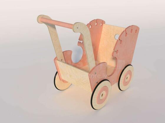 Designs Call DOCY Art.159425 Pink  Ящик для игрушек на колесиках