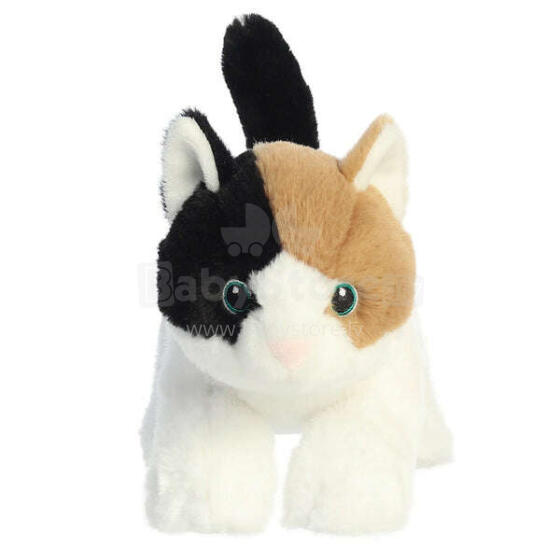 AURORA Eco Nation Plush Calico Cat, 21 cm
