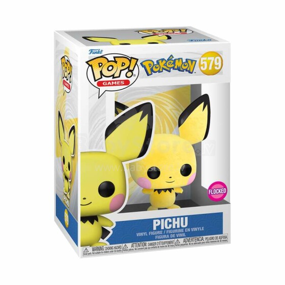 FUNKO POP! Vinyylihahmo: Pokemon - Pichu (Flocked)