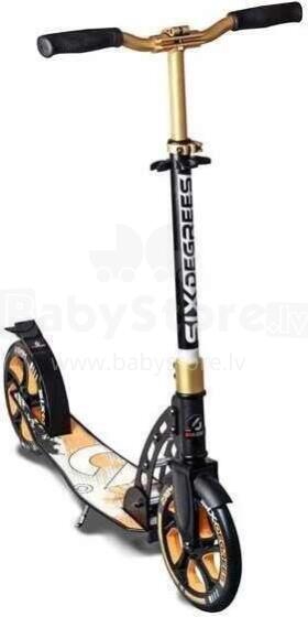 Muuwmi  Aluminium Scooter Six Degrees  Art.AU570 Gold Самокат двухколесный 230мм