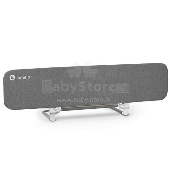 Lionelo Bed Rail Lora XL  Art.159721 Grey Bērnu Gultas aizsargmala / aizsārgbarjera