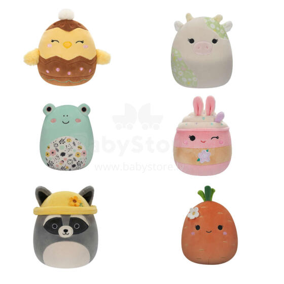 SQUISHMALLOWS Mīkstā rotaļlieta, Lieldienu sērija, 12 cm