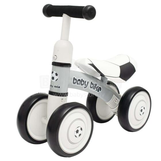Carero Balance Bike   Art.159817 Black  Children's scooter with a metal frame