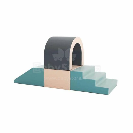 Iglu Soft Play Tunnel Set Art.159992 Pastel   Игровой набор Туннель
